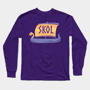 The Skol Viking Warship Long Sleeve T-Shirt